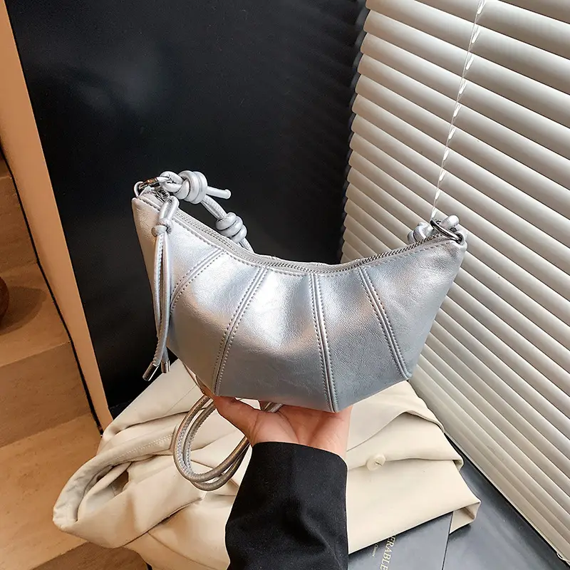 White Leather Crossbody Bag for Women 2025 - Image 3