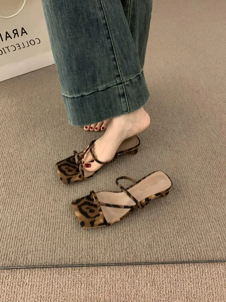Women Leopard Print Flip Flops Summer 2025 — feature 5