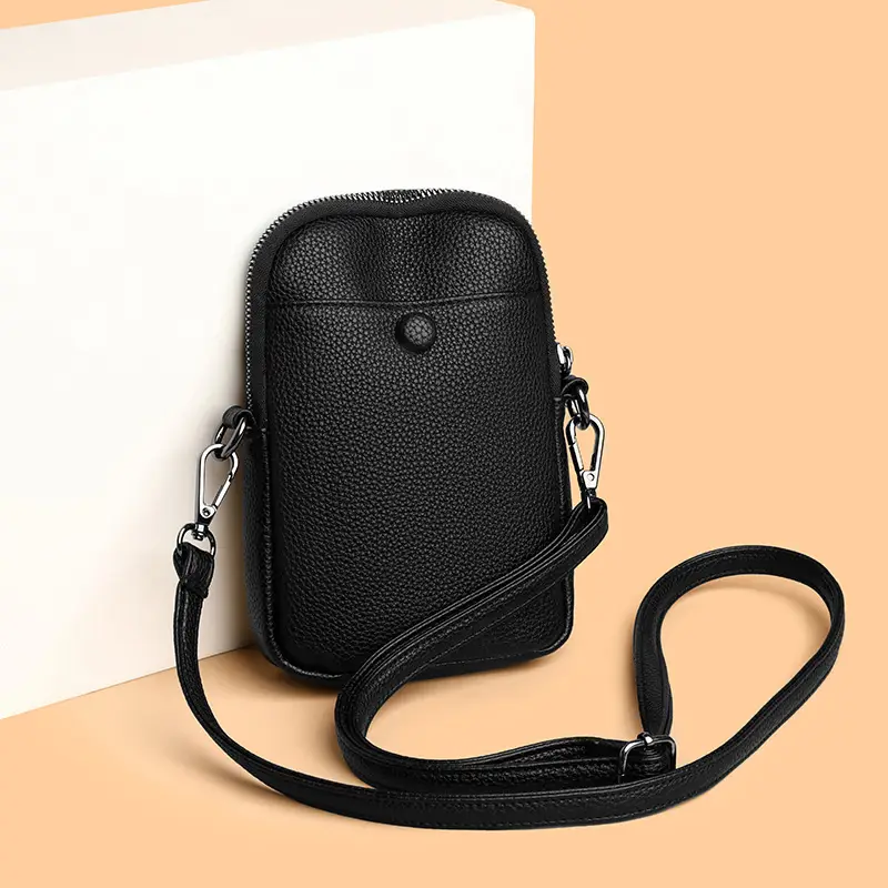 Black Crossbody Bag for Women 2026 Multi-Pocket Commute - Image 4