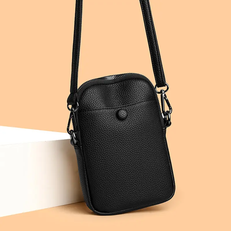 Black Crossbody Bag for Women 2026 Multi-Pocket Commute - Image 5