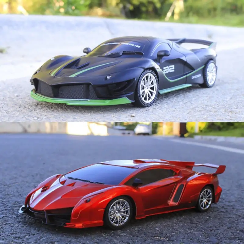 Cross-Border 1:18 Four-Way Remote Control Car Wireless High-Speed Drift Racing Children's Electric Toy Car Model Wholesale