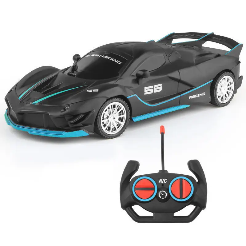 Cross-Border 1:18 Four-Way Remote Control Car Wireless High-Speed Drift Racing Children's Electric Toy Car Model Wholesale