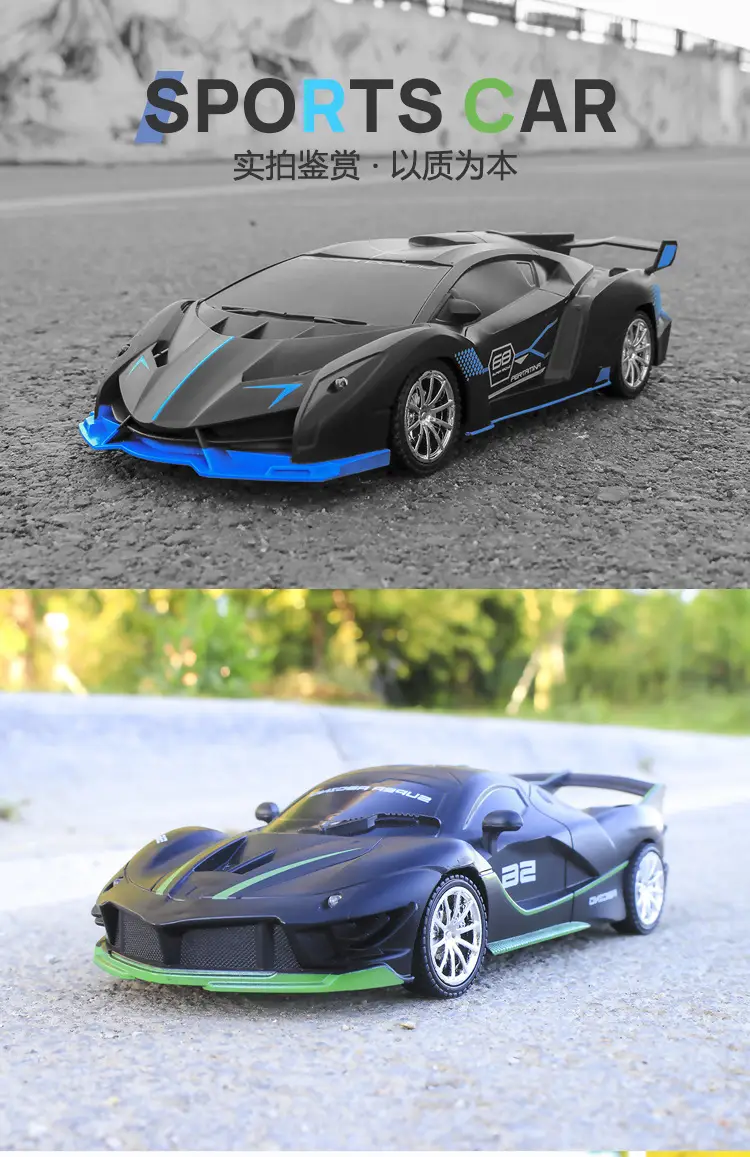 Cross-Border 1:18 Four-Way Remote Control Car Wireless High-Speed Drift Racing Children's Electric Toy Car Model Wholesale — feature 2