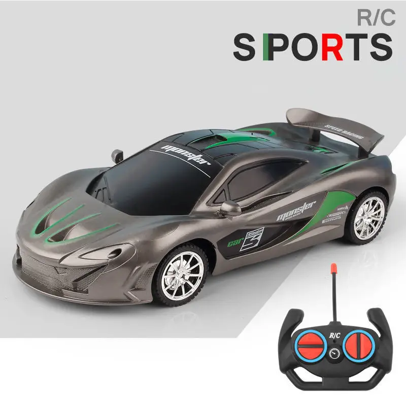 Cross-Border 1:18 Four-Way Remote Control Car Wireless High-Speed Drift Racing Children's Electric Toy Car Model Wholesale