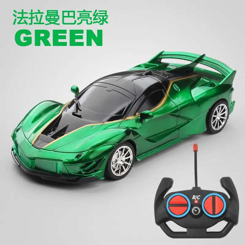 Cross-Border 1:18 Four-Way Remote Control Car Wireless High-Speed Drift Racing Children's Electric Toy Car Model Wholesale