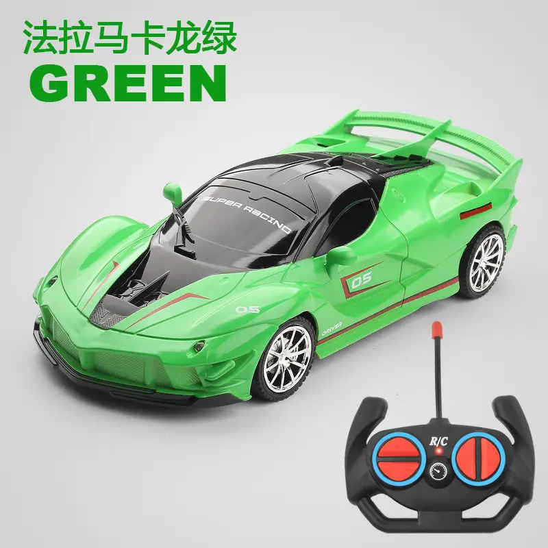 Cross-Border 1:18 Four-Way Remote Control Car Wireless High-Speed Drift Racing Children's Electric Toy Car Model Wholesale