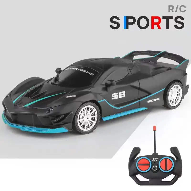 Cross-Border 1:18 Four-Way Remote Control Car Wireless High-Speed Drift Racing Children's Electric Toy Car Model Wholesale