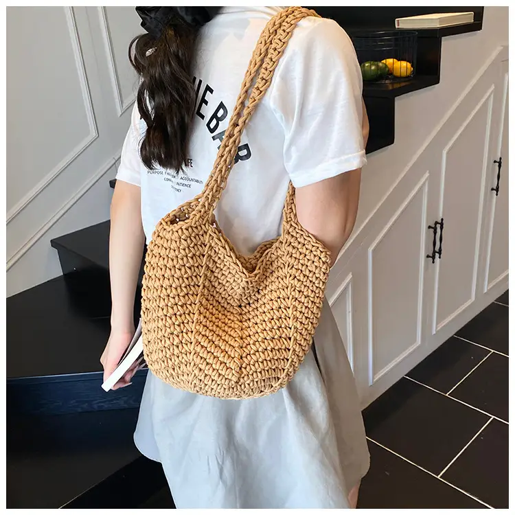 Retro Korean Tote Bag Women 2025 Summer Casual Shoulder Bag — feature 22