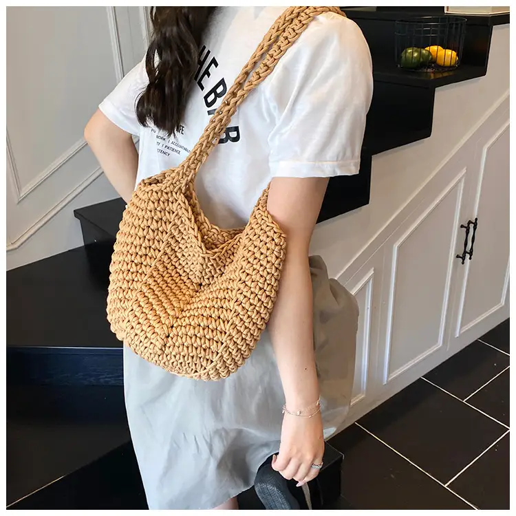 Retro Korean Tote Bag Women 2025 Summer Casual Shoulder Bag — feature 23