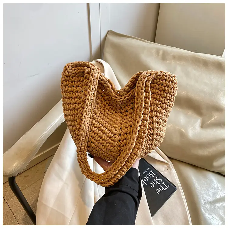 Retro Korean Tote Bag Women 2025 Summer Casual Shoulder Bag — feature 26