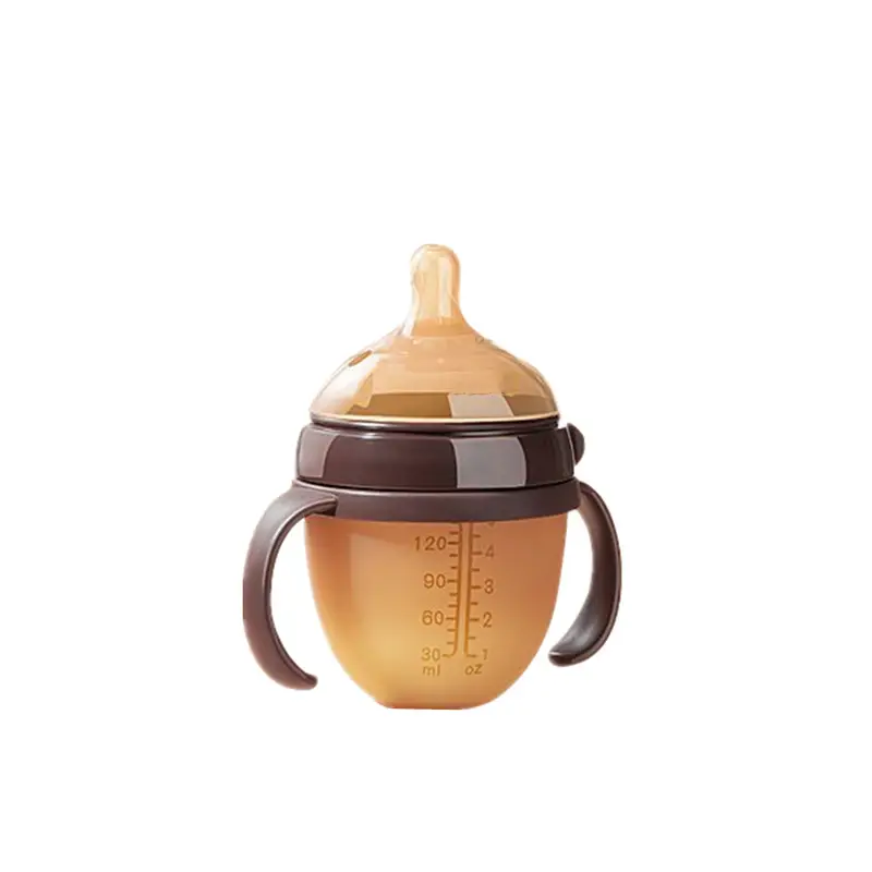 Cross-Border Baby Silicone Bottle Baby Bottle Liquid Silicone Imitation Breast Milk Real-Feel Baby Bottle