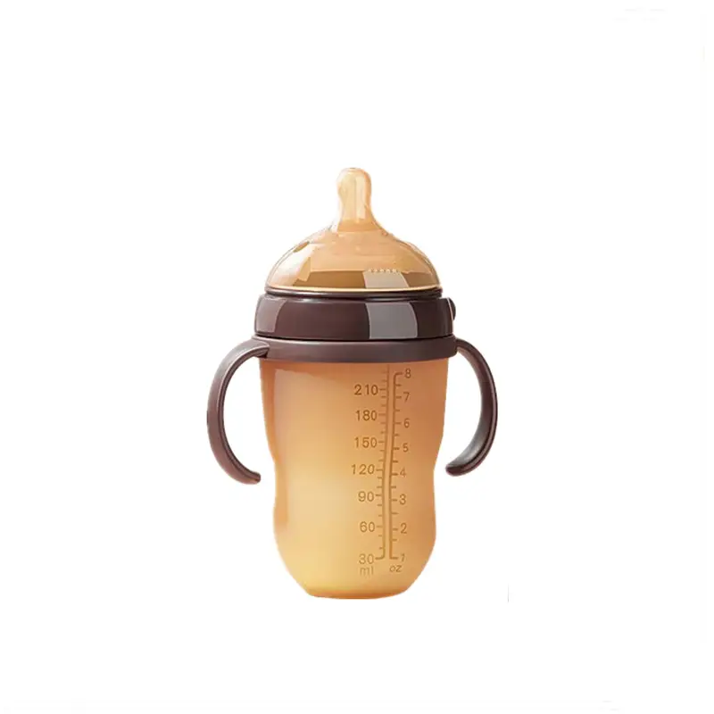 Cross-Border Baby Silicone Bottle Baby Bottle Liquid Silicone Imitation Breast Milk Real-Feel Baby Bottle