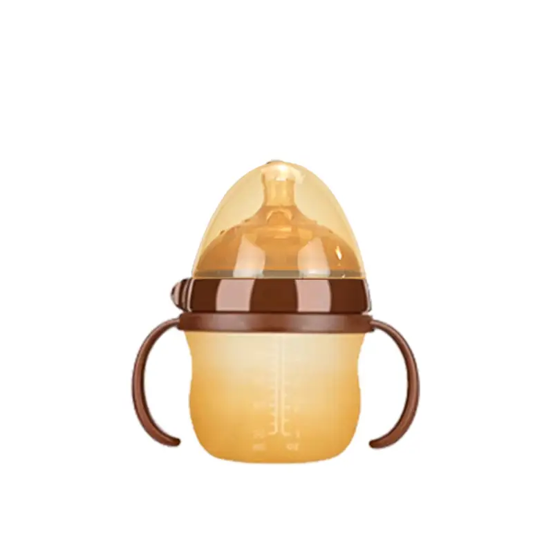 Cross-Border Baby Silicone Bottle Baby Bottle Liquid Silicone Imitation Breast Milk Real-Feel Baby Bottle