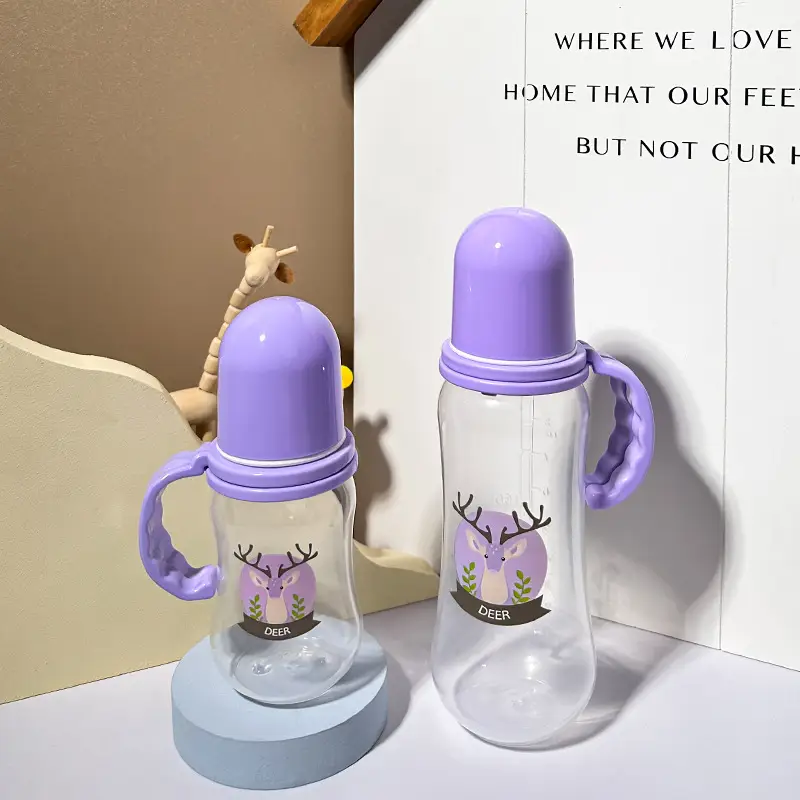 Factory Direct Sales Baby Pp Bottle Anti-Fall 0-1 to 3 Years Old Newborn Imitation Breast Milk Silicone Pacifier Baby Drinking Cup