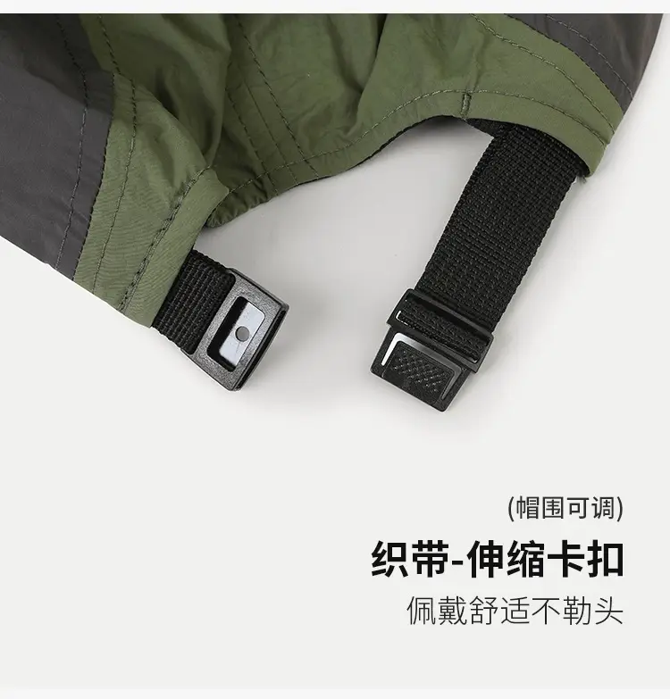 Japanese Workwear Baseball Cap Blue Green Black — feature 9