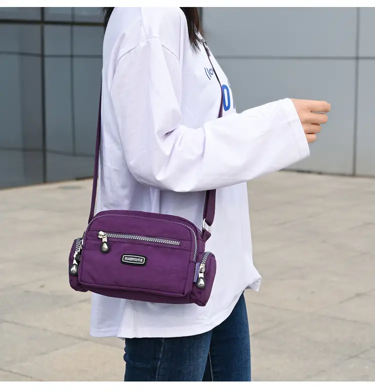 Purple Waterproof Crossbody Bag for Women — feature 13