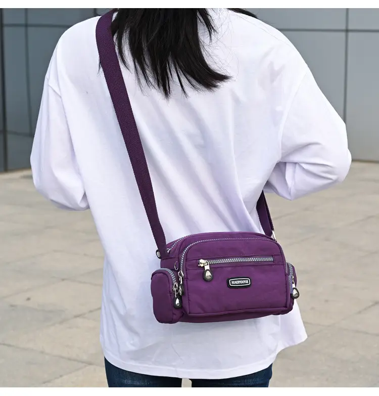 Purple Waterproof Crossbody Bag for Women — feature 14