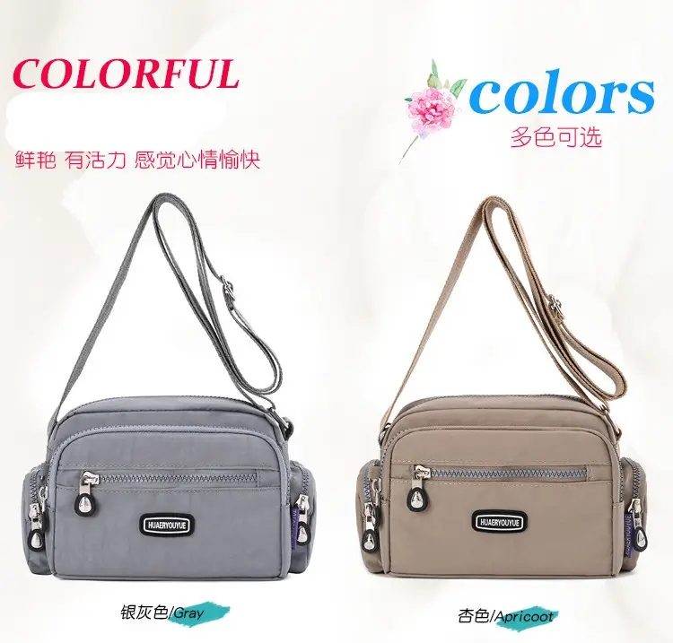 Purple Waterproof Crossbody Bag for Women — feature 2
