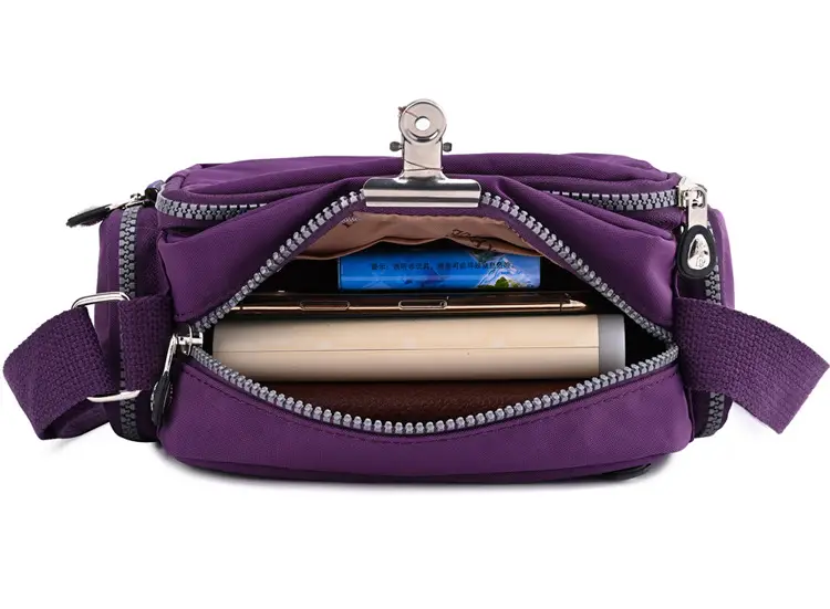 Purple Waterproof Crossbody Bag for Women — feature 8
