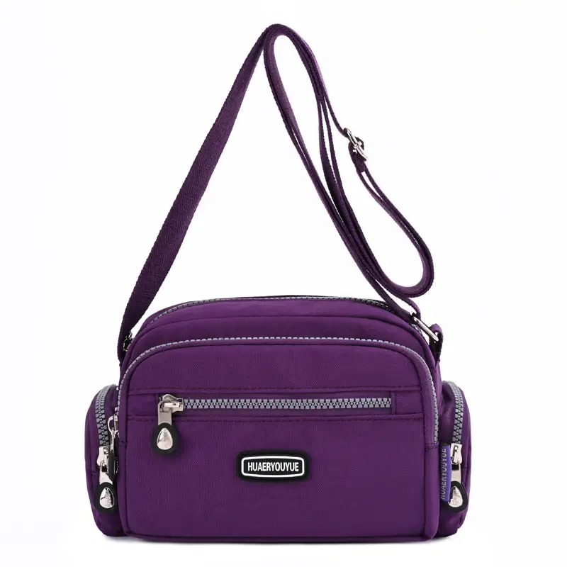 Purple Waterproof Crossbody Bag for Women - Image 8