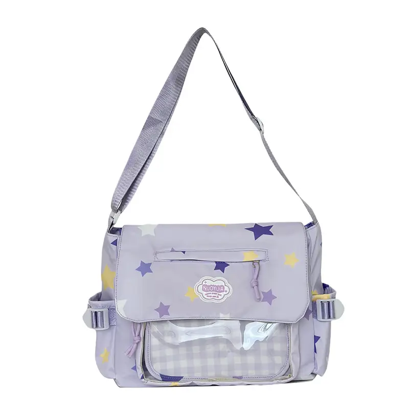 Japanese Style Cute Canvas Shoulder Bag for Women - Image 3