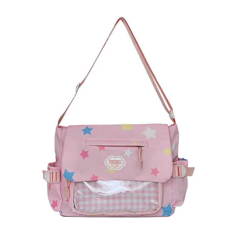 Japanese Style Cute Canvas Shoulder Bag for Women - Image 5