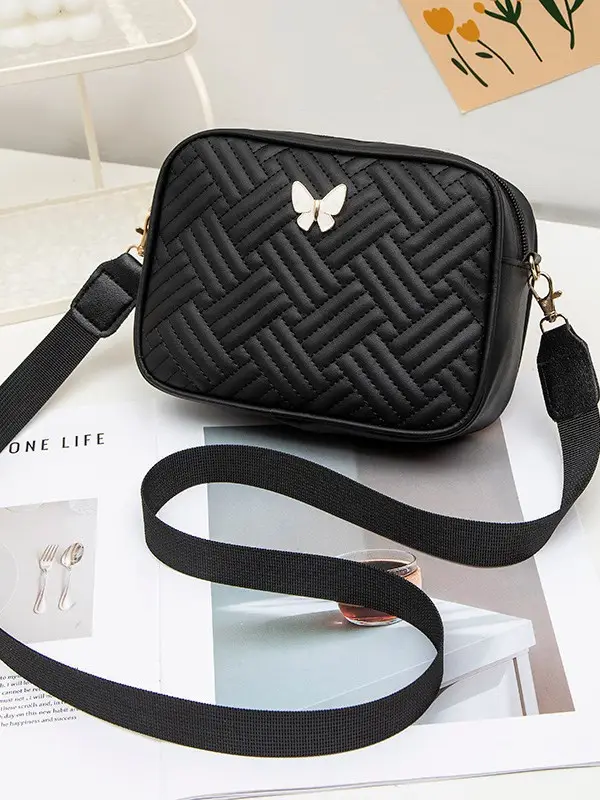2025 New Fashion Small Coin Purse Embroidered Camera Bag - Image 7
