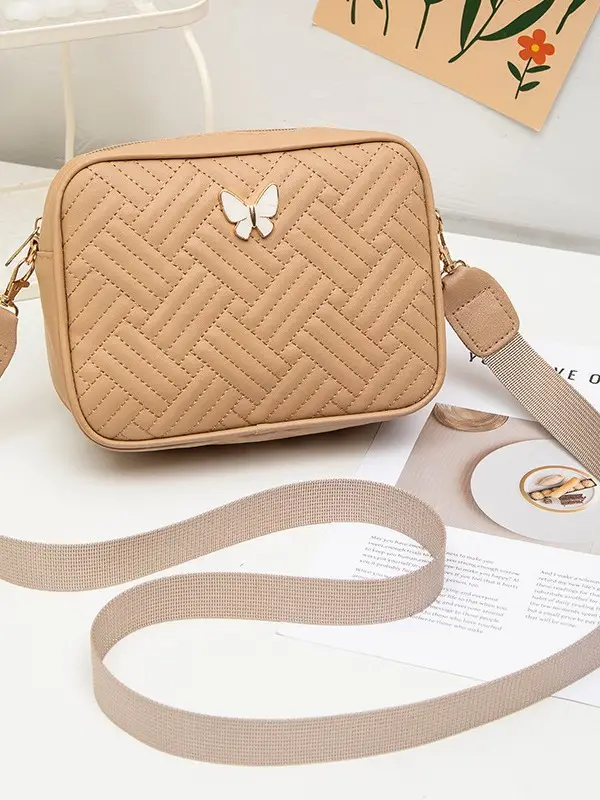 2025 New Fashion Small Coin Purse Embroidered Camera Bag - Image 9