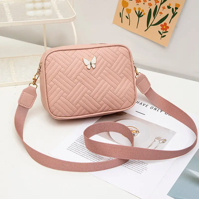 2025 New Fashion Small Coin Purse Embroidered Camera Bag - Image 3