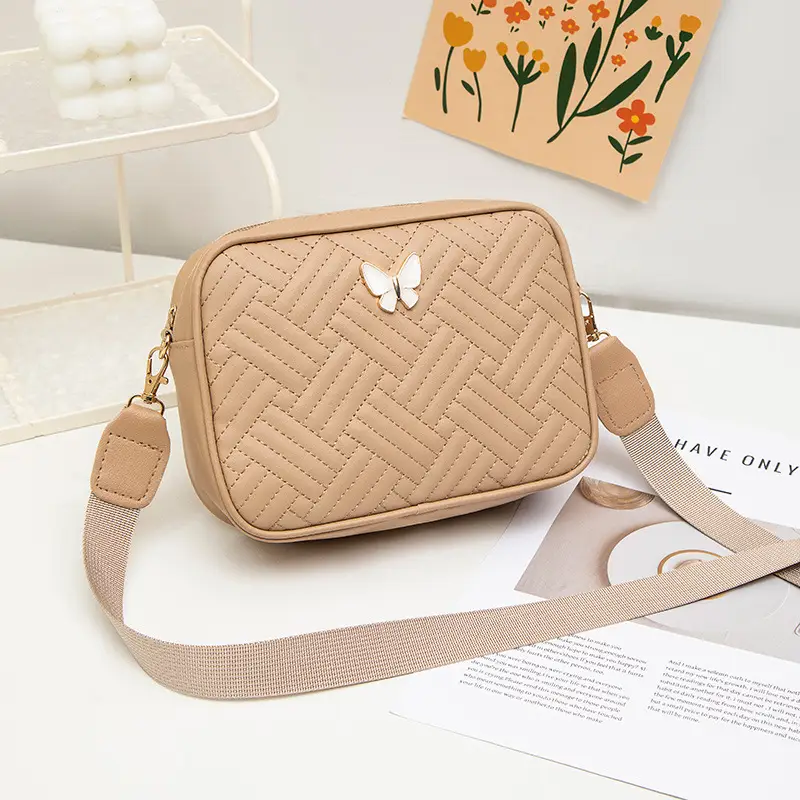 2025 New Fashion Small Coin Purse Embroidered Camera Bag - Image 5