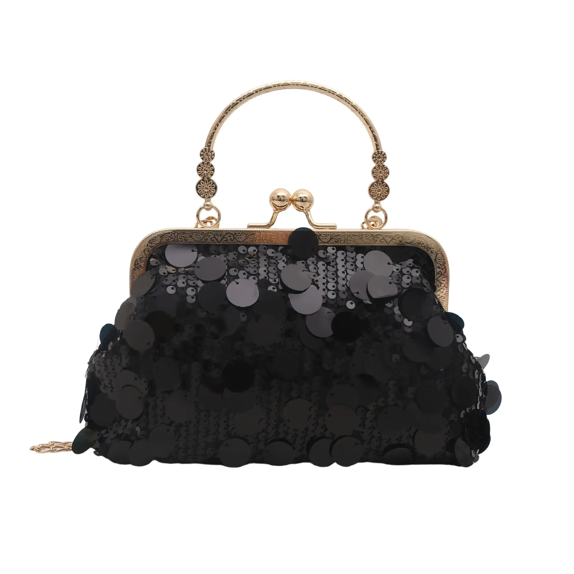 2025 Black Sequin Crossbody Bag for Women - Image 8