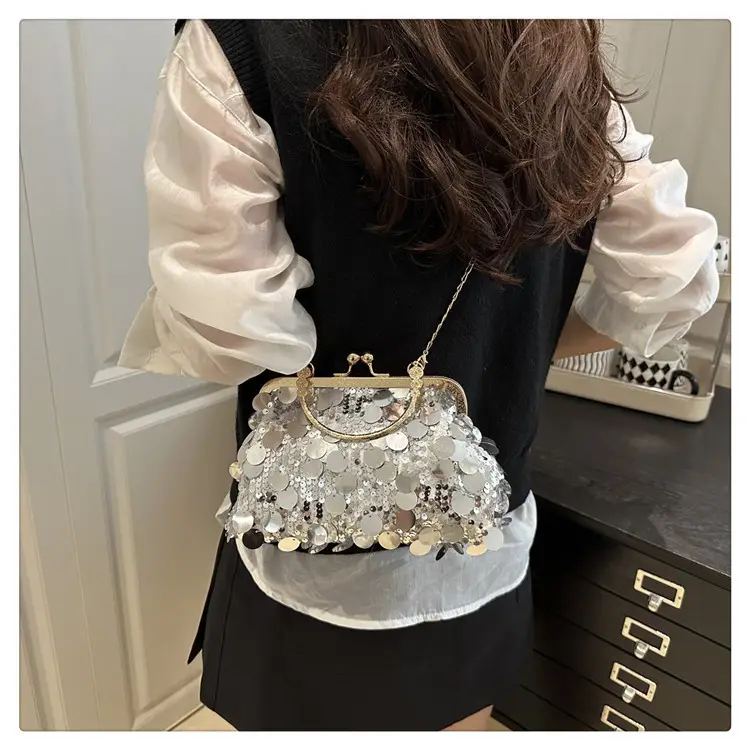 2025 Black Sequin Crossbody Bag for Women — feature 15