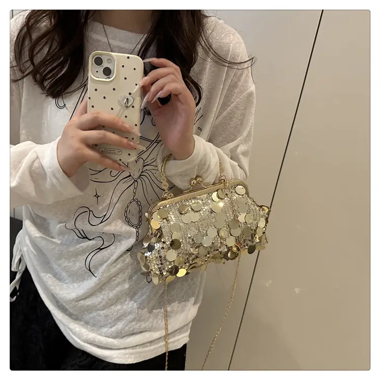 2025 Black Sequin Crossbody Bag for Women — feature 16