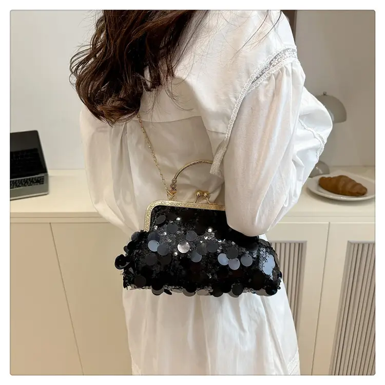 2025 Black Sequin Crossbody Bag for Women — feature 24