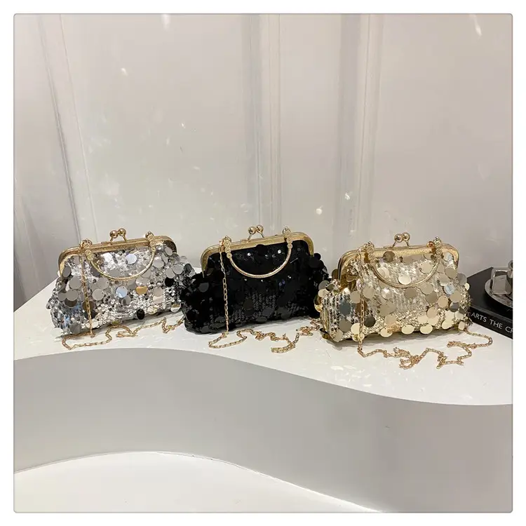 2025 Black Sequin Crossbody Bag for Women — feature 30
