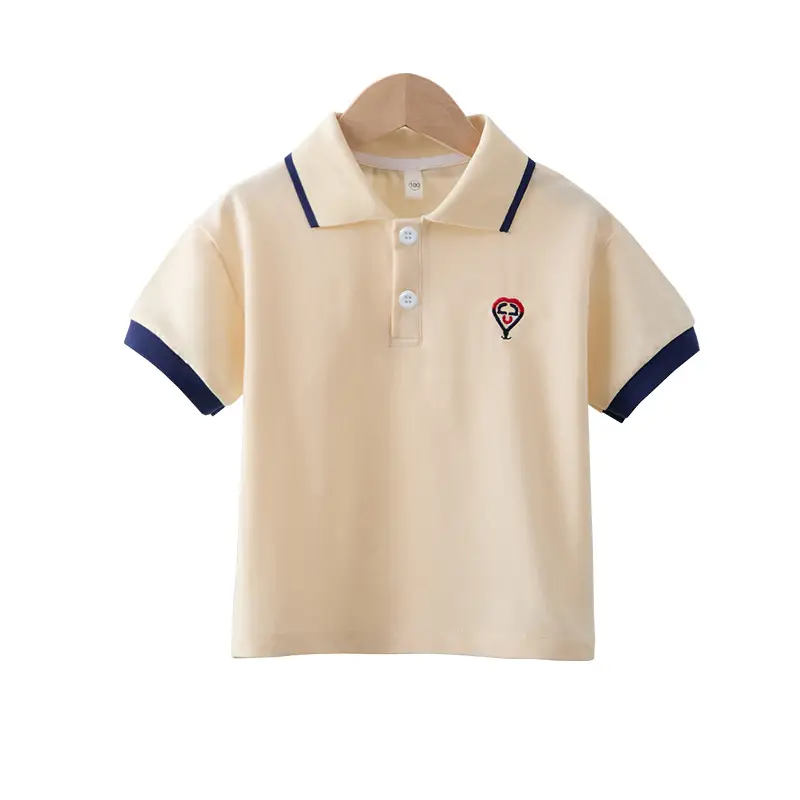 Boys Cotton Polo Shirt Half Sleeve Summer Wear - Image 5