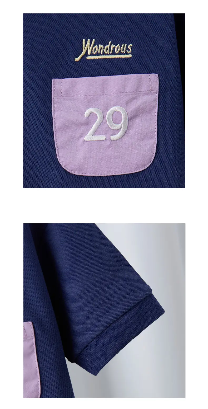 Boys Navy Polo T-Shirt Size 29 — feature 5