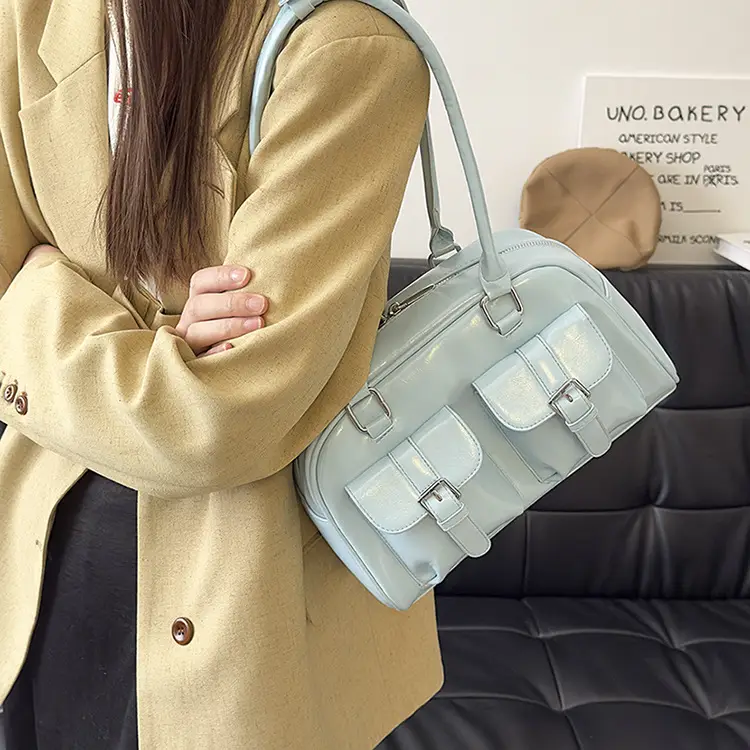 Women Retro Leather Shoulder Bag Brown 2025 — feature 15