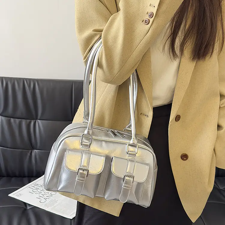 Women Retro Leather Shoulder Bag Brown 2025 — feature 19