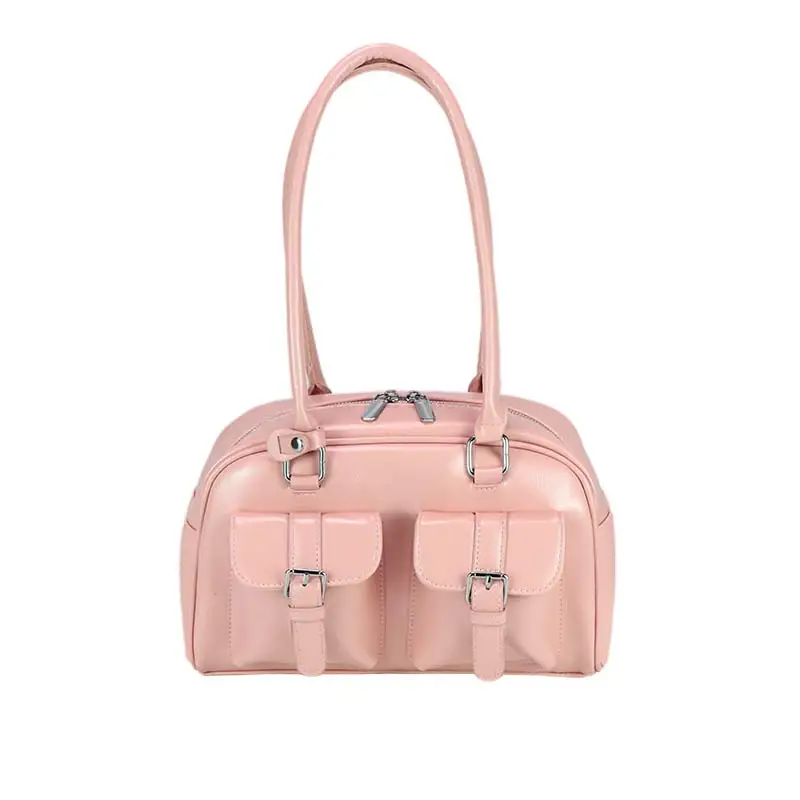 Women Retro Leather Shoulder Bag Brown 2025 - Image 7