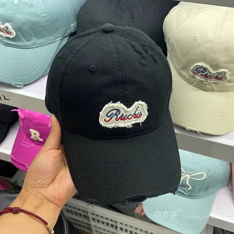 Pink Embroidered Baseball Cap for Men Women - Image 10