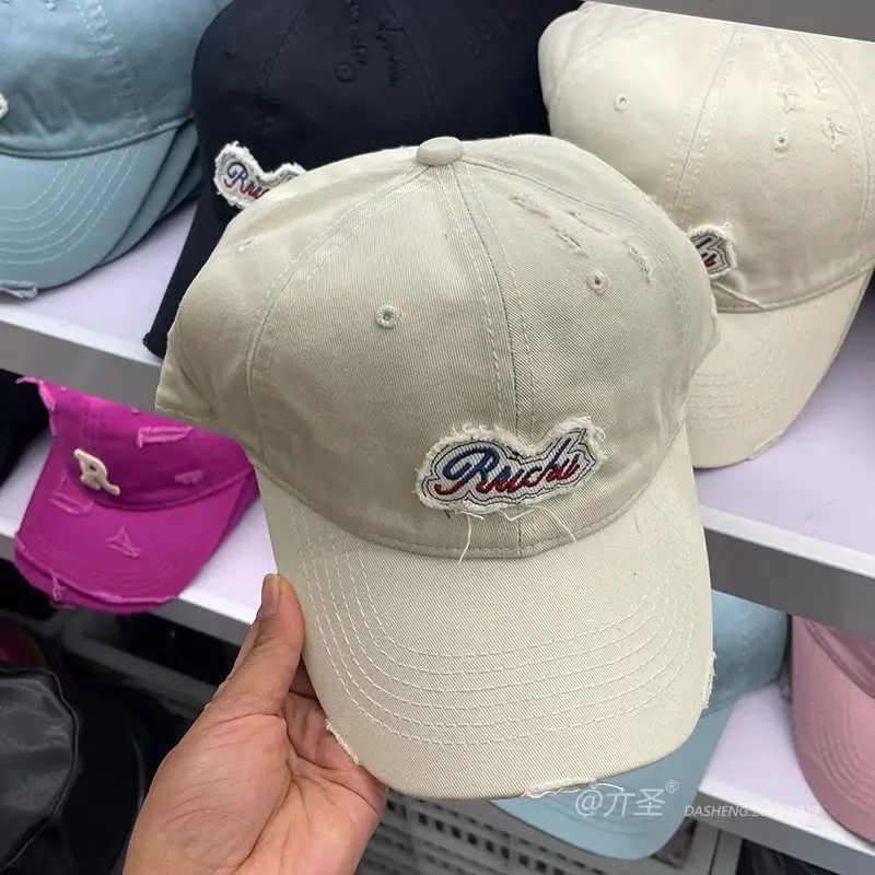 Pink Embroidered Baseball Cap for Men Women - Image 11