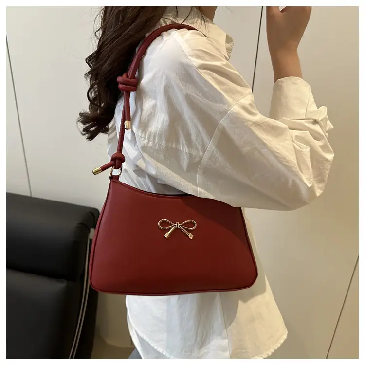 Korean Style Bow Bag Beige 2025 Summer — feature 15