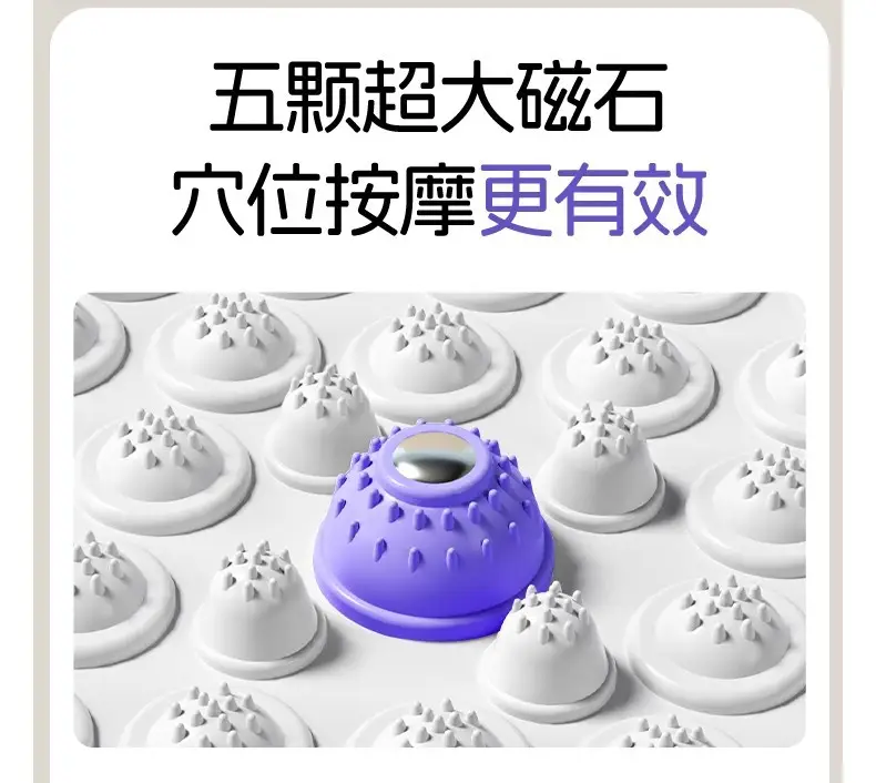 Li Ning Acupressure Board Ultra-Jogging Special Foot Massage Mat to Unblock Meridians Indoor In-Situ Running Round Household Foot Pedal — feature 19