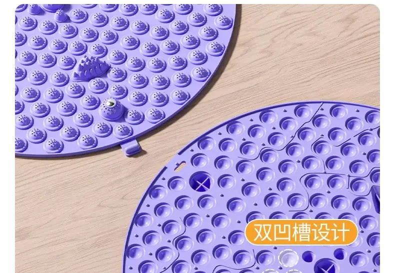 Li Ning Acupressure Board Ultra-Jogging Special Foot Massage Mat to Unblock Meridians Indoor In-Situ Running Round Household Foot Pedal — feature 25