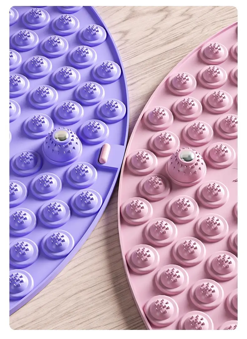 Li Ning Acupressure Board Ultra-Jogging Special Foot Massage Mat to Unblock Meridians Indoor In-Situ Running Round Household Foot Pedal — feature 34