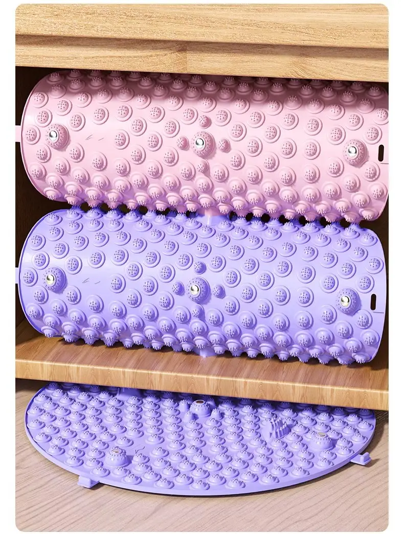 Li Ning Acupressure Board Ultra-Jogging Special Foot Massage Mat to Unblock Meridians Indoor In-Situ Running Round Household Foot Pedal — feature 36