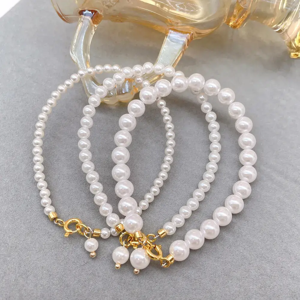 Ultra Fine Pearl Bracelet Set for Women — feature 7