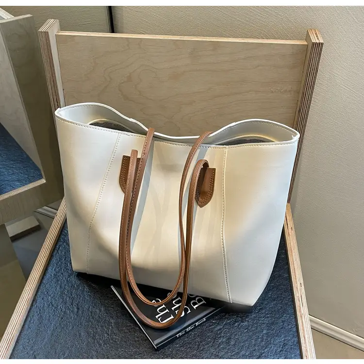 Women Crossbody Tote Bag Tan Leather 2026 — feature 23