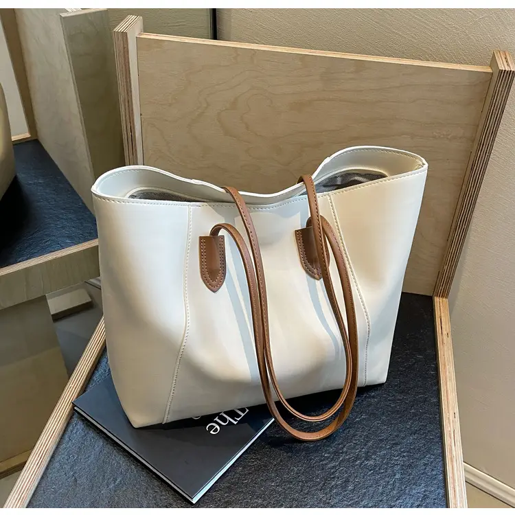 Women Crossbody Tote Bag Tan Leather 2026 — feature 24
